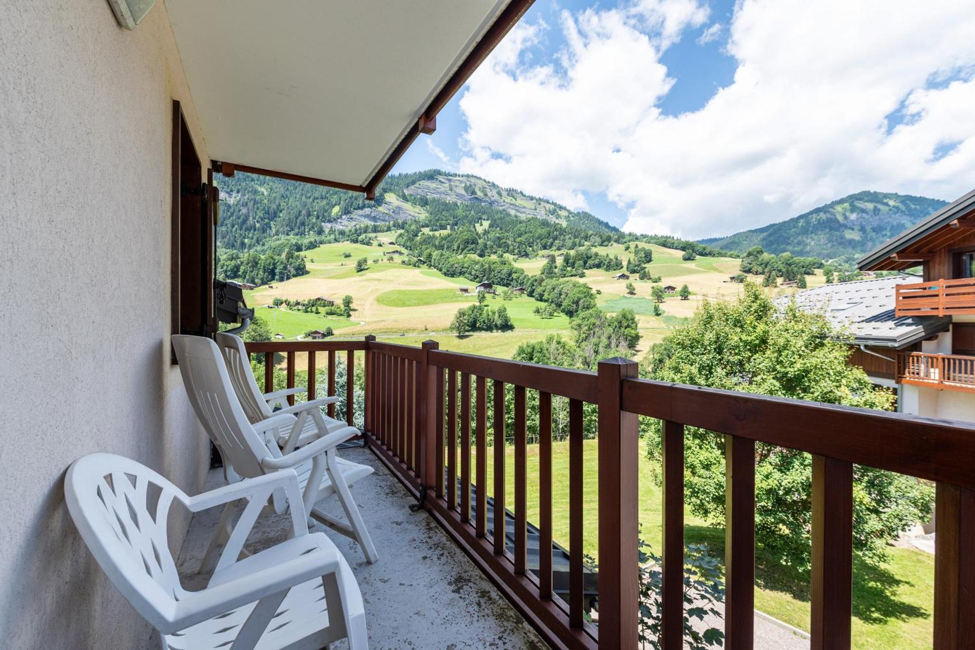 Chez Florent - Appt Vue Montagne Avec Piscine Flumet Ngoại thất bức ảnh